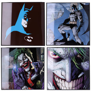 DC Comics Batman Crystal Clear Wandbild