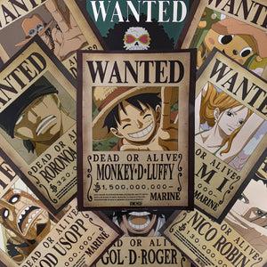 Poster di One Piece "Wanted