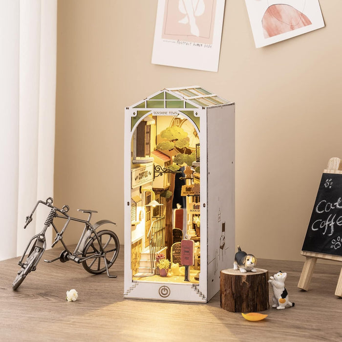 Book Nook houtbouwpakket – Sunshine Town 