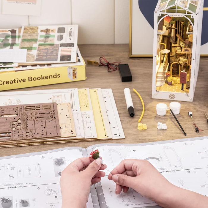 Book Nook houtbouwpakket – Sunshine Town 