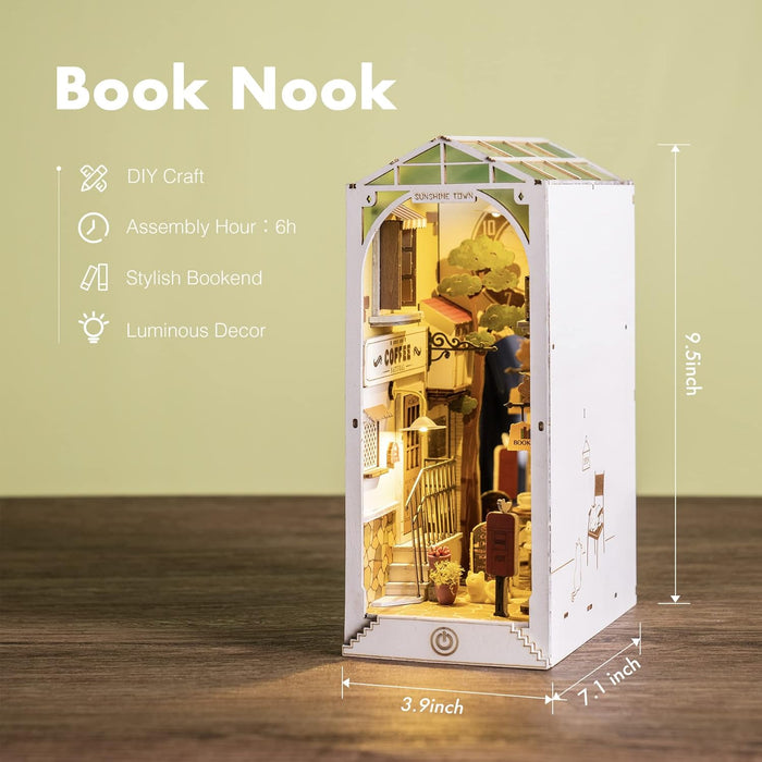 Book Nook houtbouwpakket – Sunshine Town 