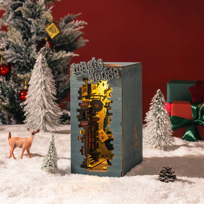 Book Nook houten bouwpakket – Toversteeg 