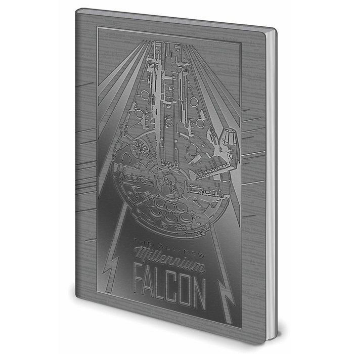 Star Wars Notizbuch mit Millennium Falke