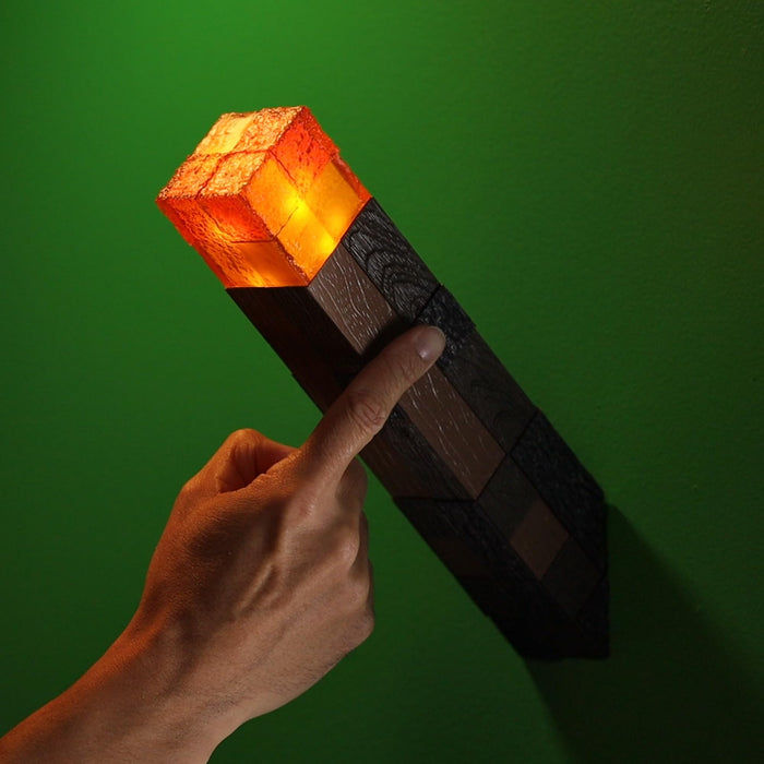 Minecraft torch lamp