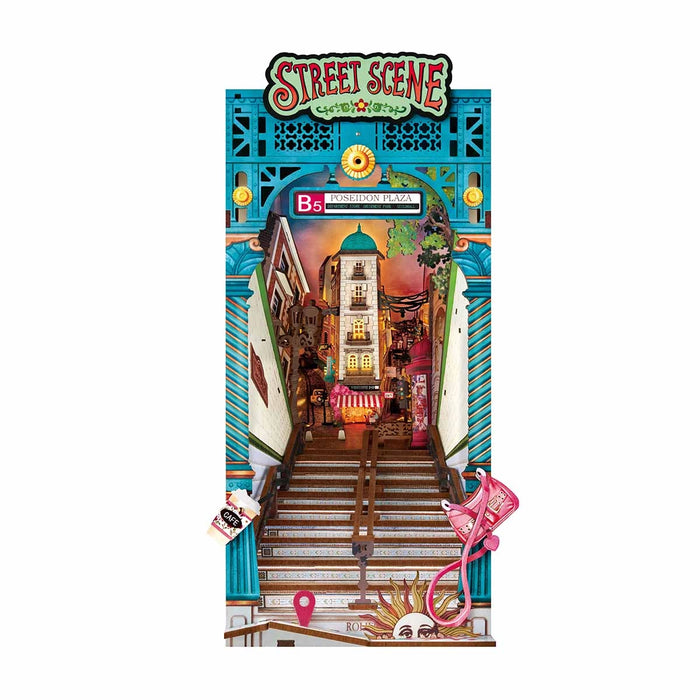 Book Nook Wood Kit – Street Scene 