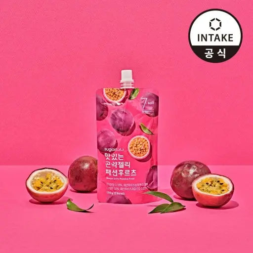 Konjac Gelee im Quetschbeutel