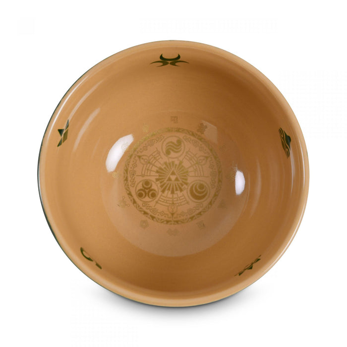 Ciotola di ramen The Legend of Zelda vista dall'alto