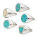 Iron Man Arc Reactor Ring-Set, 5 Ringe