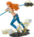 Figura collezionabile One Piece Nami 1:10 vista angolare