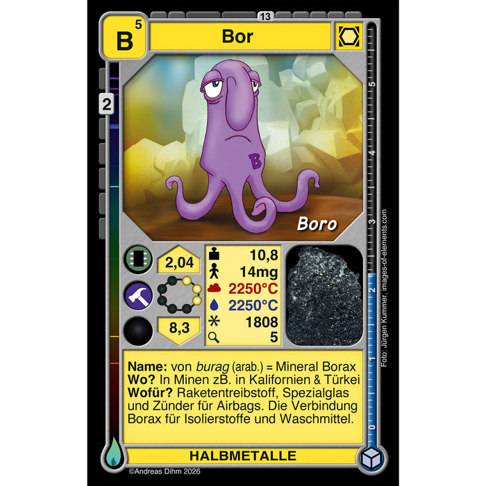 Elemonsters Explore - Gioco di Carte di Chimica (Edizione 2026)