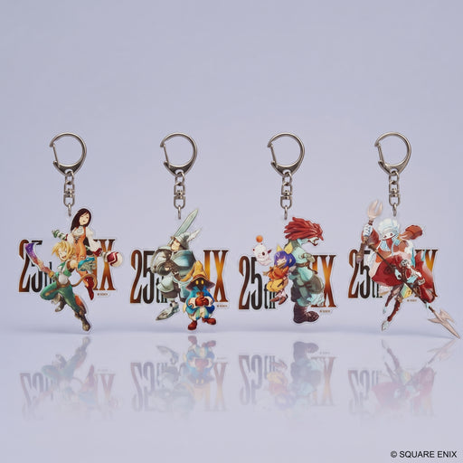 Portachiavi in acrilico Final Fantasy IX 25° anniversario: tutte le varianti