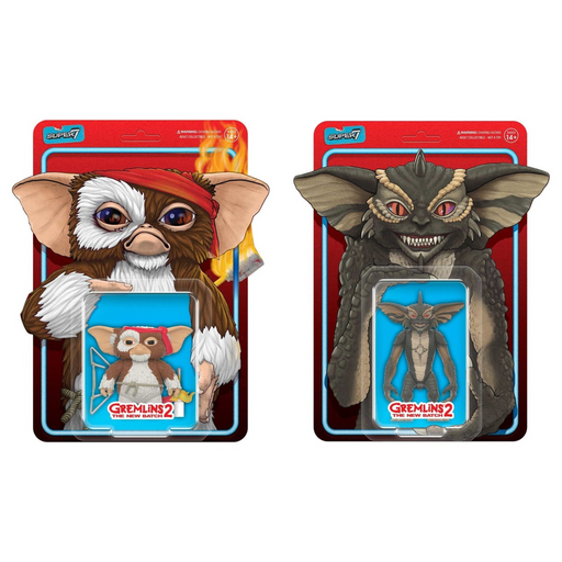 Action figure Gremlins ReAction: tutte le varianti