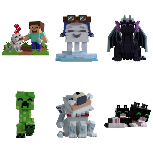 Figura da collezione in vinile Minecraft: tutte le varianti