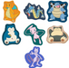Pokémon contour cushions: all versions
