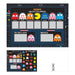 Pac-Man Wochenplaner Schreibtischunterlage
