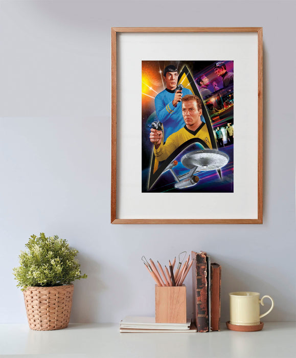 Star Trek Puzzle Kirk und Spock