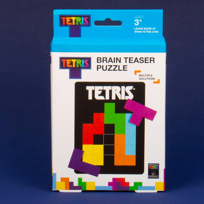 Tetris Tetrimino Knobelspiel aus Holz