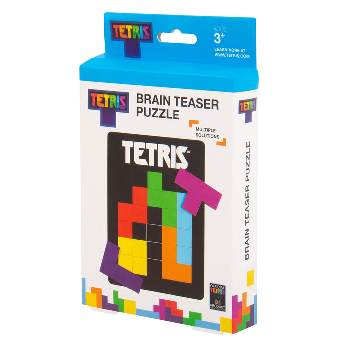 Tetris Tetrimino Knobelspiel aus Holz