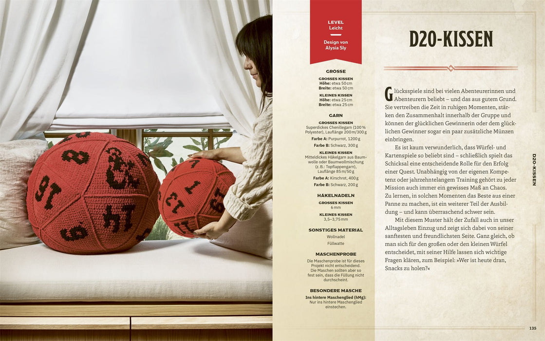 Das offizielle Dungeons & Dragons Häkelbuch: Monster, Magie und Maschen