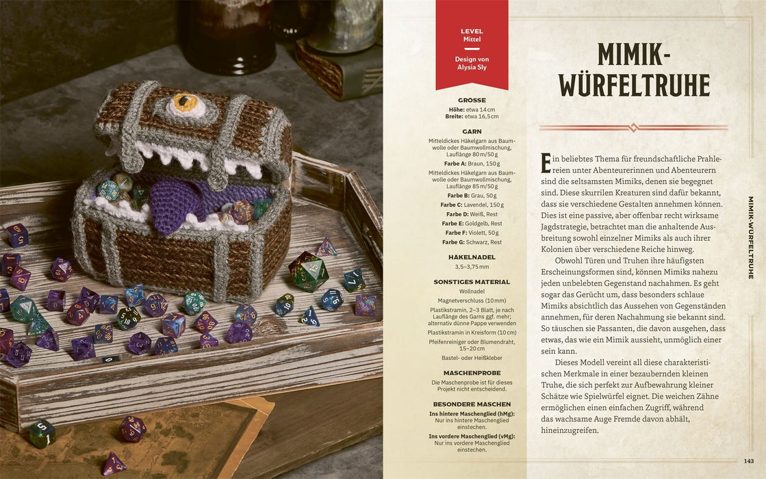 Das offizielle Dungeons & Dragons Häkelbuch: Monster, Magie und Maschen