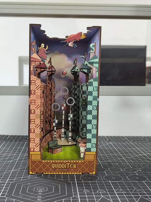 Harry Potter Book Nook terrain de Quidditch
