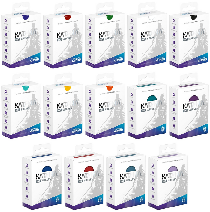 Ultimate Guard Katana Sleeves bustine protettive, 100 pezzi formato standard: tutte le varianti