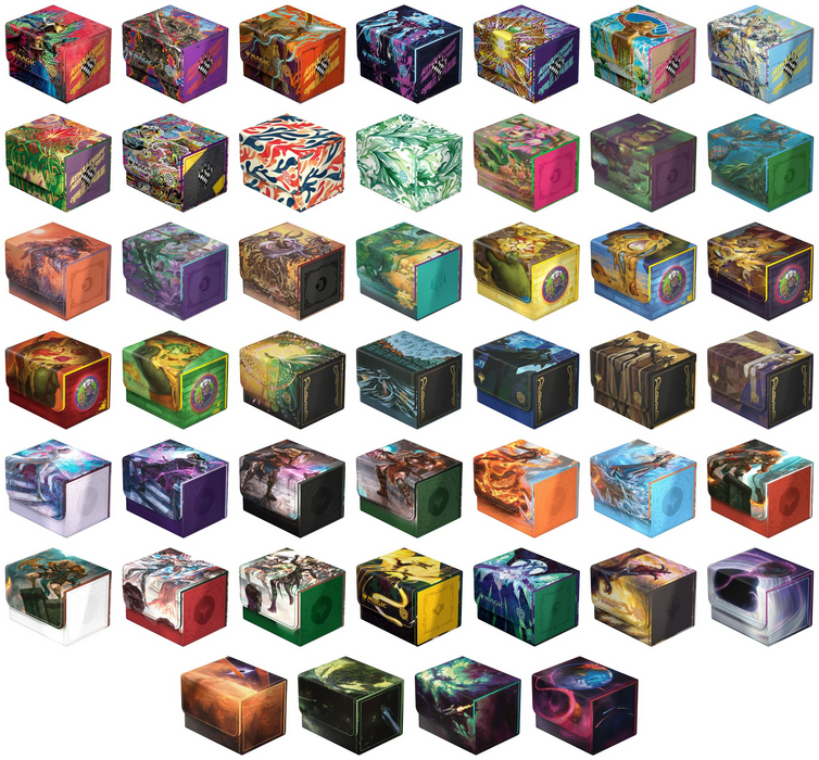 Deck box Ultimate Guard Sidewinder 100+ Xenoskin, edizioni dei set: tutte le varianti