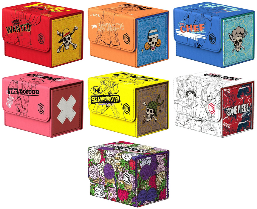 Ultimate Guard Sidewinder 80+ Xenoskin deckbox Netflix One Piece: alle varianten
