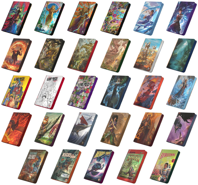 Album per carte Ultimate Guard Zipfolio 360 con artwork dei set: tutte le varianti