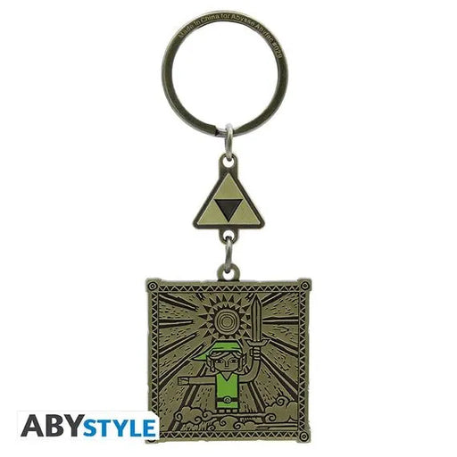 The Legend of Zelda Schlüsselanhänger Link mit Triforce