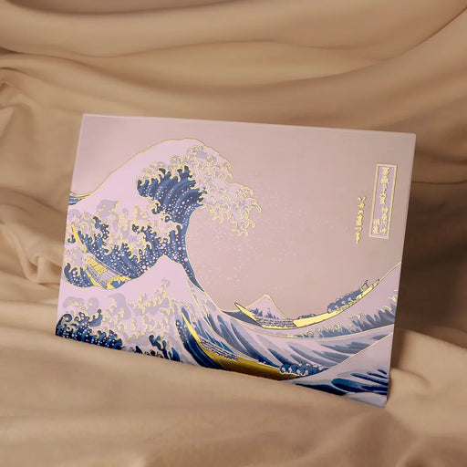 Metallschild Die große Welle vor Kanagawa