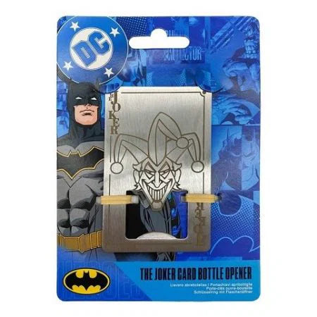 Abrebotellas carta del Joker DC Comics