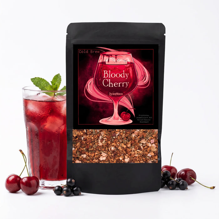 Bloody Cherry Cold Brew Tee - Kirsch Cassis Eistee (100g)