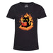 Gatto Nero Legge "Evil Plans" - Piani Malvagi con Stile - Vista Principale Girlie Nero