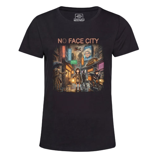 No Face City - Vista principale Girlie Nero