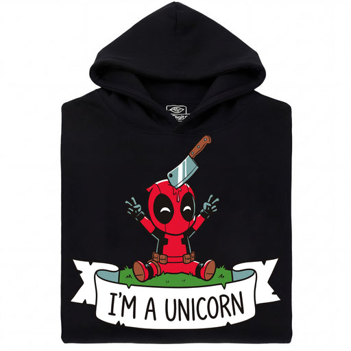 I'm a Unicorn - Main view Hoodie Black