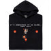 Take this Hobbit - Vue de face Hoodie Noir