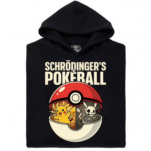 Schrödinger's Ball - Vista principale Felpa Nero
