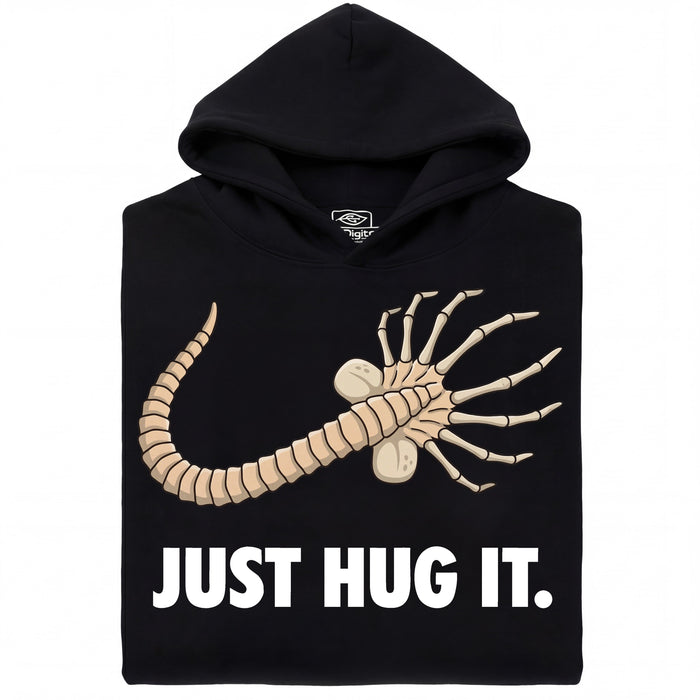 Just Hug It - Vista principal Sudadera Negro