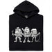 Ctrl Alt Del - The Hardest Gang on the Keyboard - Main View Hoodie Black