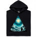 Triangle Landscape - Vista Principale Hoodie Nero