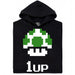 Shroom UP - Vista principale Hoodie Nero