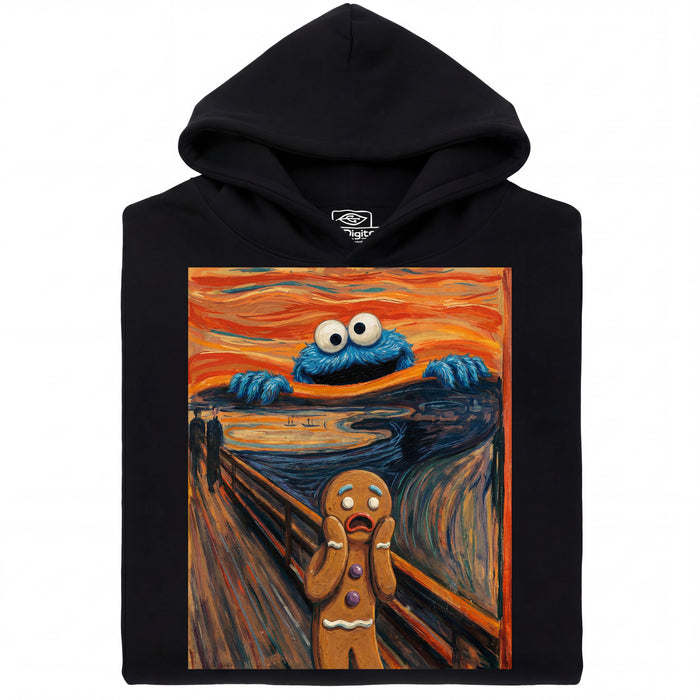 The Scream - Cookie Monster Edition - Main view Hoodie Black