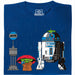 My Neighbour R2D2 - Vista principale T-Shirt Blu