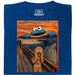 The Scream - Cookie Monster Edition - Main view T-Shirt Blue
