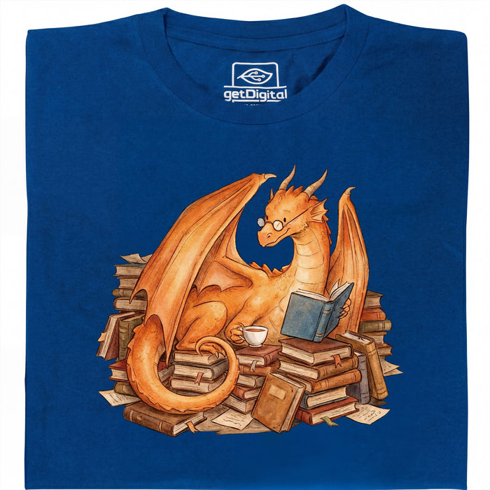 Story Keeper - Hoofdweergave T-Shirt Blauw