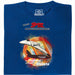 P.M. Magazine 3/1984 Aircraft like Rocket - Main view T-Shirt Blue