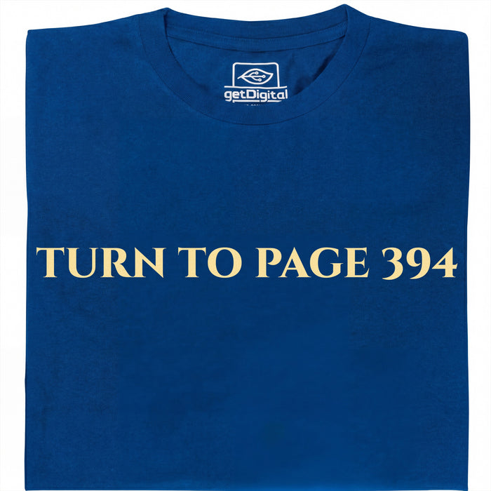 Turn To Page 394 - Vista principal Camiseta Azul