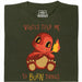Voices Told Me To Burn Things - Vue principale T-Shirt Vert foncé