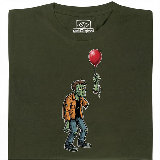 Zombie Problems - Vista principale T-Shirt Verde Scuro